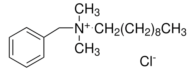 Benzyldimethyldecylammonium chloride &#8805;97.0% (AT)