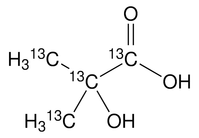 2-Hydroxyisobuttersäure-13C4 99 atom % 13C, 98% (CP)