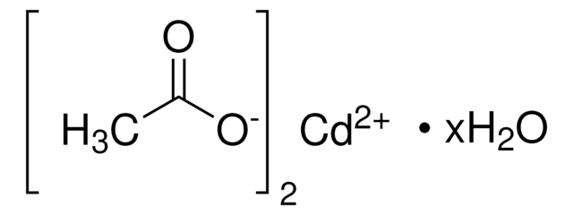 Cadmium acetate hydrate &#8805;99.99% trace metals basis