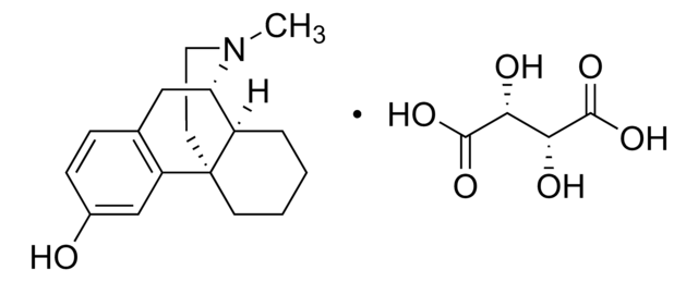 Dextrorphan tartrate solution 1.0&#160;mg/mL in methanol (as free base), ampule of 1&#160;mL, certified reference material, Cerilliant&#174;