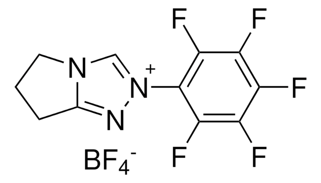 6,7-Dihydro-2-pentafluorphenyl-5H-pyrrolo[2,1-c]-1,2,4-Triazoliumtetrafluorborat 97%