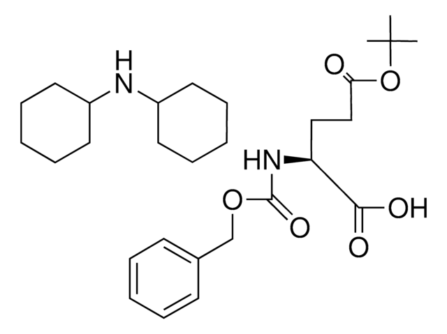 CARBOBENZYLOXY-L-GLUTAMIC ACID 5-TERT-BUTYL ESTER DICYCLOHEXYLAMINE SALT AldrichCPR