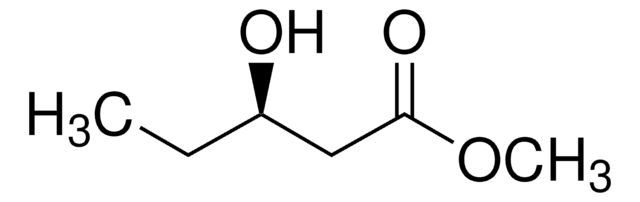 (R)-(&#8722;)-3-Hydroxy-valeriansäuremethylester &#8805;98.0% (sum of enantiomers, GC)