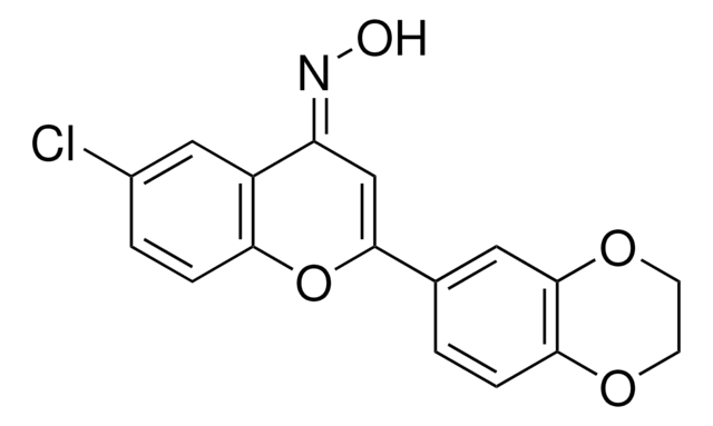 6-CHLORO-2-(2,3-DIHYDRO-BENZO(1,4)DIOXIN-6-YL)-CHROMEN-4-ONE OXIME AldrichCPR