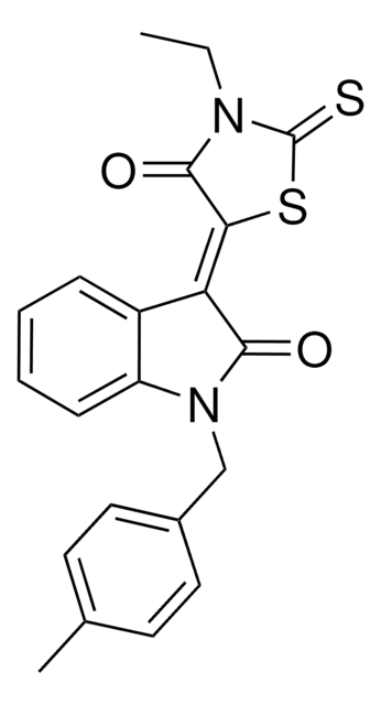 (3Z)-3-(3-ETHYL-4-OXO-2-THIOXO-1,3-THIAZOLIDIN-5-YLIDENE)-1-(4-METHYLBENZYL)-1,3-DIHYDRO-2H-INDOL-2-ONE AldrichCPR