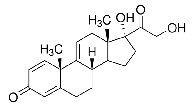 17,21-Dihydroxypregna-1,4,9(11)-triene-3,20-dione certified reference material, TraceCERT&#174;, Manufactured by: Sigma-Aldrich Production GmbH, Switzerland