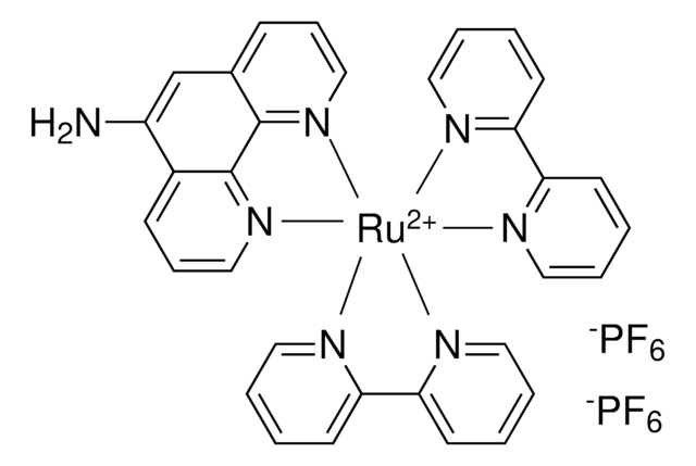 双(2,2-二吡啶)-(5-氨基邻二氮杂菲)双(六氟磷酸)钌 BioReagent, suitable for fluorescence