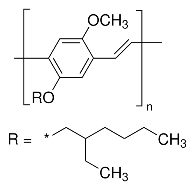 Poly[2-methoxy-5-(2-ethylhexyloxy)-1,4-phenylenevinylene] average Mn 70,000-100,000