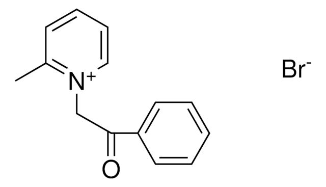 2-METHYL-1-(2-OXO-2-PHENYL-ETHYL)-PYRIDINIUM, BROMIDE AldrichCPR