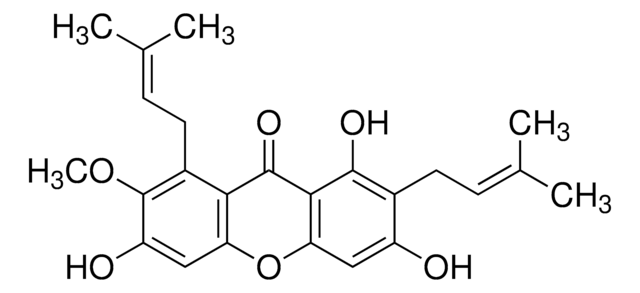 &#945;1,3,6-三羟基-7-甲氧基-2,8-双(3-甲基-2-丁烯基)-9H-氧杂蒽-9-酮 phyproof&#174; Reference Substance