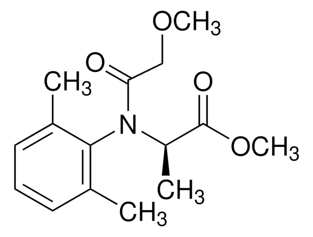 Metalaxyl-M certified reference material, TraceCERT&#174;, Manufactured by: Sigma-Aldrich Production GmbH, Switzerland