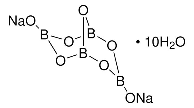 Tetraborato de sodio decahydrate ACS reagent, &#8805;99.5%