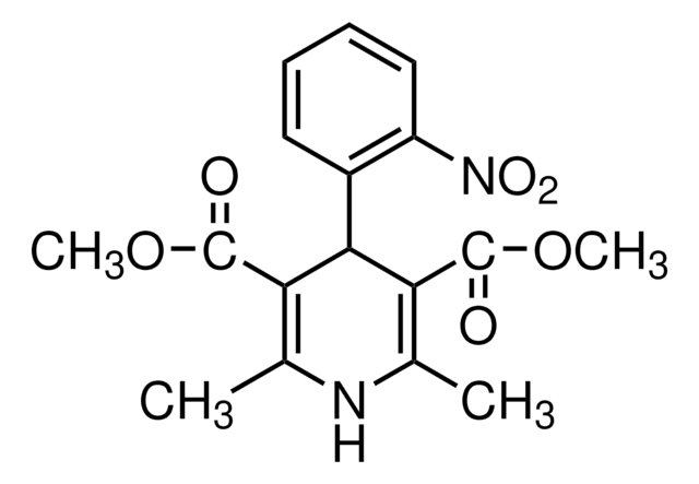 Nifedipin Pharmaceutical Secondary Standard; Certified Reference Material