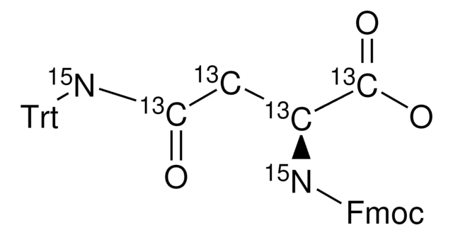 Fmoc-Asn(Trt)-OH-13C4,15N2 98 atom % 15N, 99 atom % 13C, 95% (CP)