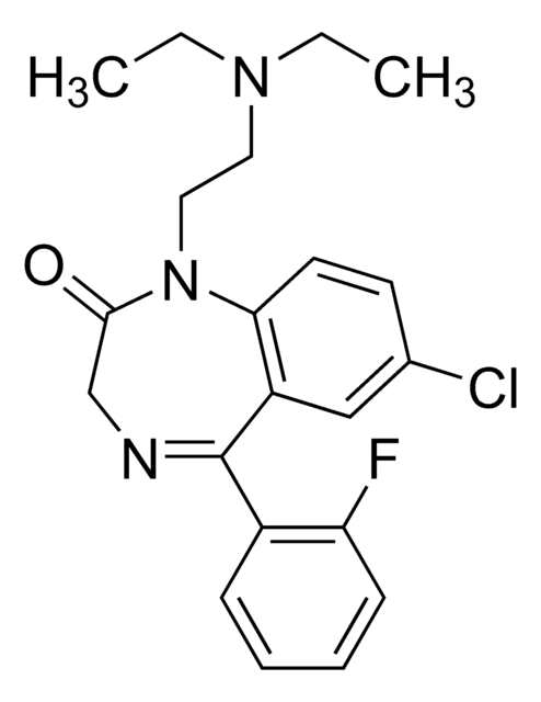 氟西泮 溶液 100&#160;&#956;g/mL in methanol, certified reference material, Cerilliant&#174;