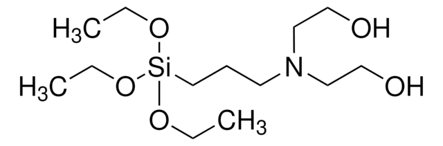 3-[Bis-(2-hydroxyethyl)-amino]-propyl-triethoxysilan -Lösung technical, ~65% in ethanol