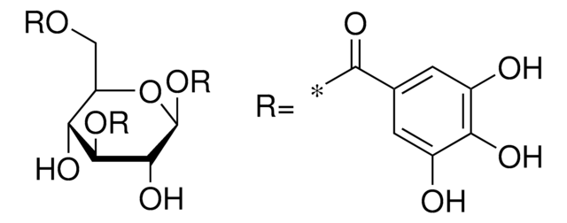 1,3,6-Tri-O-galloyl-&#946;-D-Glucose analytical standard