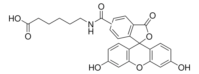 6-[フルオレセイン-5(6)-カルボキサミド]ヘキサン酸 suitable for fluorescence, &#8805;90% (HPCE)