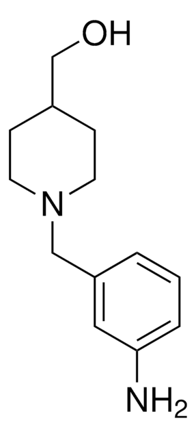 (1-[(3-aminophenyl)methyl]piperidin-4-yl)methanol AldrichCPR