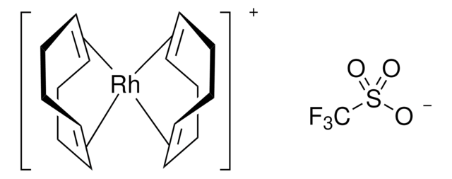 Bis(1,5-cyclooctadien)rhodium(I)-trifluormethansulfonat 98%