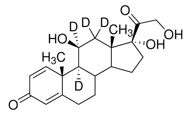 Prednisolone-(9,11,12,12)-d4 &#8805;98 atom % 13C, &#8805;95% (CP)