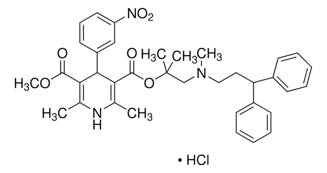 Lercanidipine 塩酸塩 ヘミ水和物 &#8805;98% (HPLC)