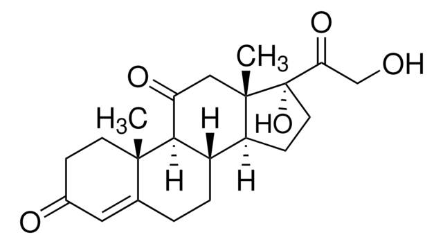 コルチゾン Pharmaceutical Secondary Standard; Certified Reference Material