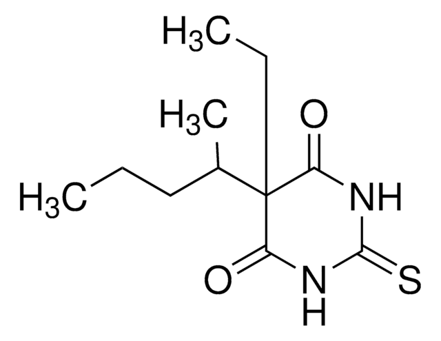 (±)Thiopental -Lösung 1.0&#160;mg/mL in methanol, analytical standard, for drug analysis