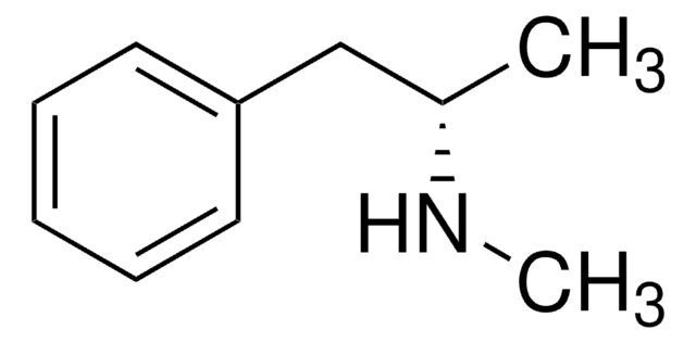 (+)-Methamphetamine hydrochloride solution analytical standard, for drug analysis, 1.0&#160;mg/mL in methanol