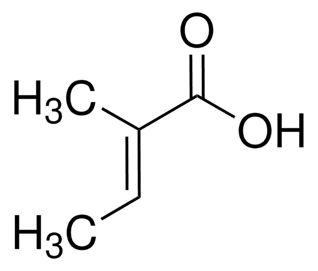 trans-2-メチル-2-ブテン酸 &#8805;99%, FG