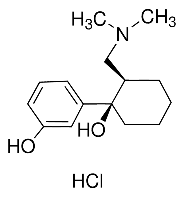 O-Desmethyl-cis-tramadol -hydrochlorid -Lösung 1.0&#160;mg/mL in methanol (as free base), ampule of 1&#160;mL, certified reference material, Cerilliant&#174;