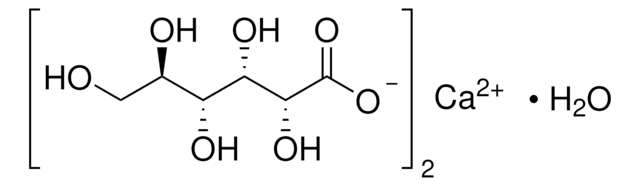 D-グルコン酸カルシウム 一水和物 &#8805;98% (titration)