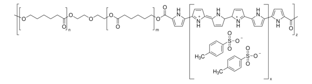 Polypyrrol-block-poly(caprolacton) 0.3-0.7&#160;wt. % (dispersion in nitromethane), contains p-toluenesulfonate as dopant