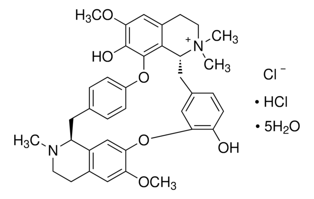 氯化筒箭毒碱 United States Pharmacopeia (USP) Reference Standard