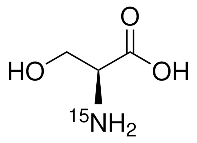 L-Serin-15N 98 atom % 15N, 98% (CP)