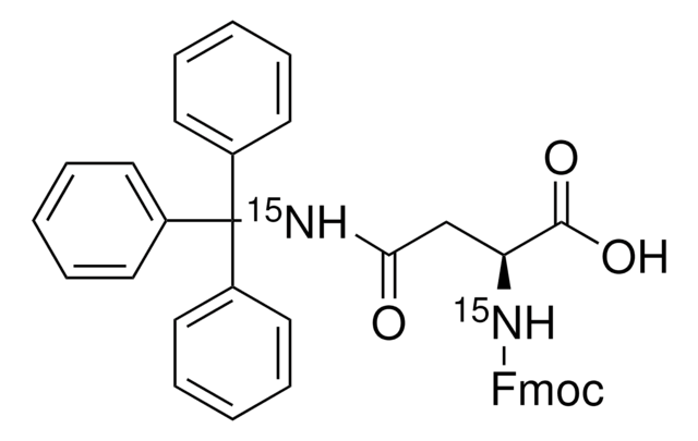 Fmoc-Asn(Trt)-OH-15N2 98 atom % 15N, 95% (CP)