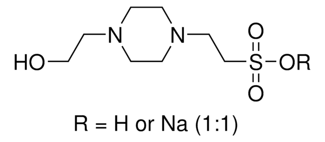 HEPES hemisodium salt dry powder