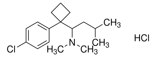 シブトラミン 塩酸塩 一水和物 1.0&#160;mg/mL in methanol (as free base), ampule of 1&#160;mL, certified reference material, Cerilliant&#174;