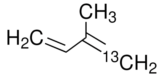 2-Methyl-1,3-butadien-1-13C &#8805;99 atom % 13C, &#8805;97% (CP), contains p-tert-butylcatechol as stabilizer