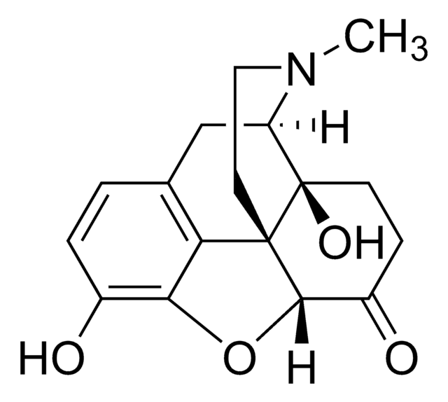 Oxymorphon -Lösung 1.0&#160;mg/mL in methanol, ampule of 1&#160;mL, certified reference material, Cerilliant&#174;