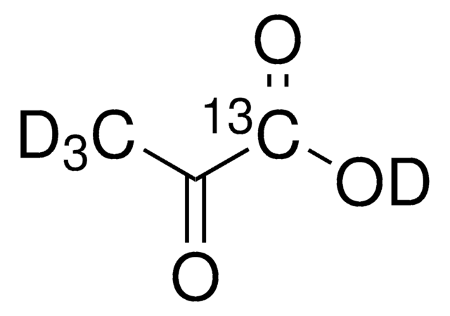 Brenztraubensäure-1-13C,d4 &#8805;99 atom % 13C, &#8805;97 atom % D, &#8805;97% (CP)