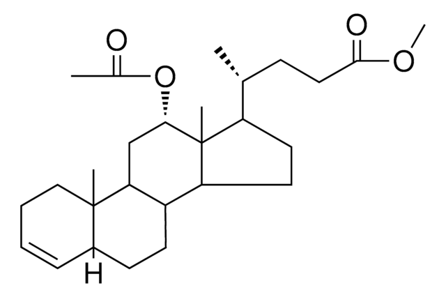 METHYL 12-ALPHA-ACETOXY-5-BETA-CHOL-3-EN-24-OATE AldrichCPR