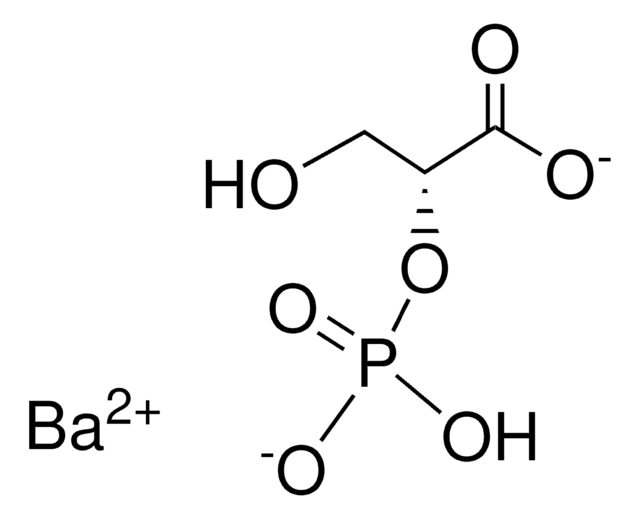 D-2-Phosphoglyceric acid barium salt hydrate &#8805;70% (calc. on dry substance, enzymatic)