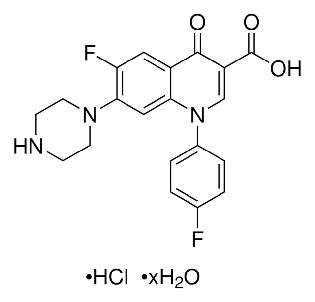 沙氟沙星 盐酸盐 水合物 VETRANAL&#174;, analytical standard