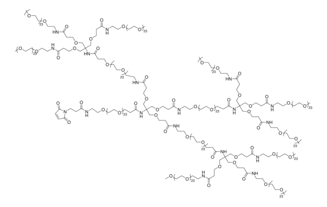 MAL-dPEG&#174;24-Tris(-dPEG&#174;24-Tris(m-dPEG&#174;24)3)3 &gt;95% (HPLC)