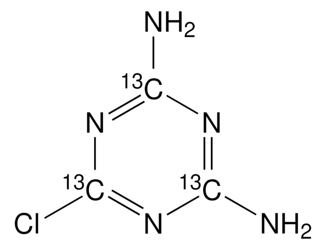 6-Chloro-2,4-diamino-1,3,5-triazine-13C3 99 atom % 13C, 97% (CP)