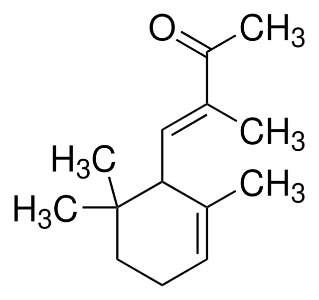 3-Methyl-4-(2,6,6-trimethyl-2-cyclohexen-1-yl)-3-buten-2-one certified reference material, TraceCERT&#174;, Manufactured by: Sigma-Aldrich Production GmbH, Switzerland