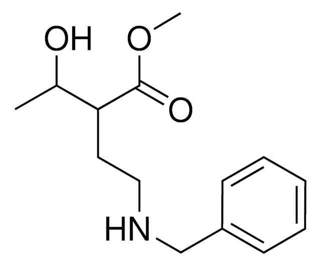 METHYL 2-[2-(BENZYLAMINO)ETHYL]-3-HYDROXYBUTANOATE AldrichCPR