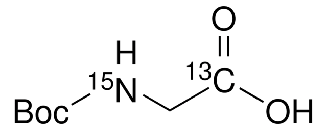 Boc-甘氨酸-1-13C,15N 98 atom % 15N, 99 atom % 13C