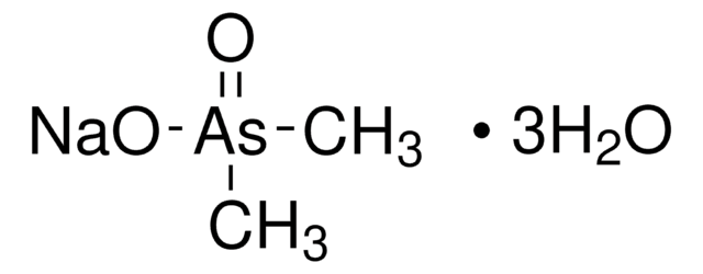 Sodium cacodylate trihydrate BioXtra, &#8805;98%